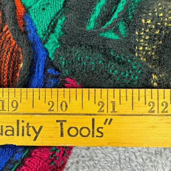 Vintage Coogi Australia  Wool Cardigan Women's Size Medium Biggie Smalls - Picture 7 of 15